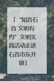 “知音石首 文明有约”文明实践活动走进石首市东升镇