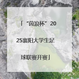 “茵浪杯”2025襄阳大学生足球联赛开赛