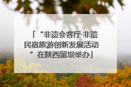 “非遗会客厅·非遗民宿旅游创新发展活动”在陕西留坝举办