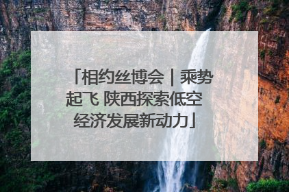 相约丝博会｜乘势起飞 陕西探索低空经济发展新动力
