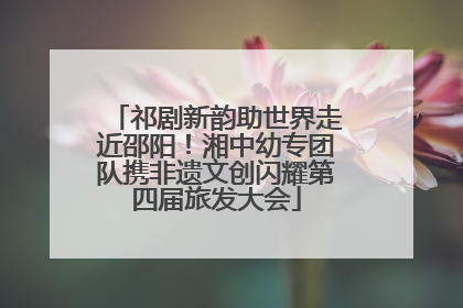 祁剧新韵助世界走近邵阳！湘中幼专团队携非遗文创闪耀第四届旅发大会