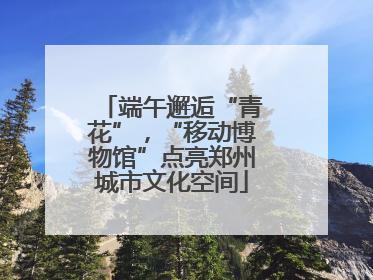 端午邂逅“青花”，“移动博物馆”点亮郑州城市文化空间