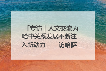 专访｜人文交流为哈中关系发展不断注入新动力——访哈萨克斯坦文化与信息部部长巴拉耶娃