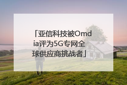 亚信科技被Omdia评为5G专网全球供应商挑战者