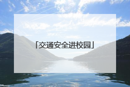 交通安全进校园