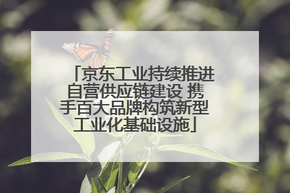 京东工业持续推进自营供应链建设 携手百大品牌构筑新型工业化基础设施