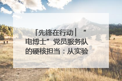 先锋在行动 ▏“电博士”党员服务队的硬核担当：从实验室到抗洪一线