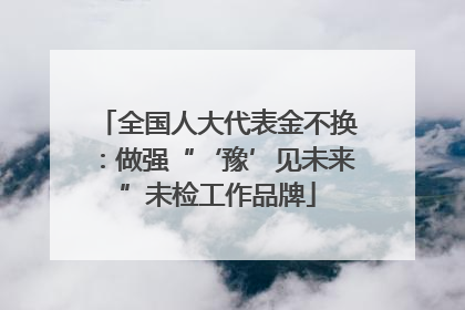 全国人大代表金不换：做强“‘豫’见未来”未检工作品牌