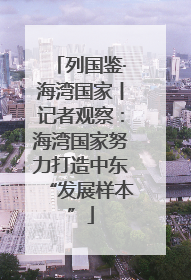 列国鉴·海湾国家丨记者观察：海湾国家努力打造中东“发展样本”