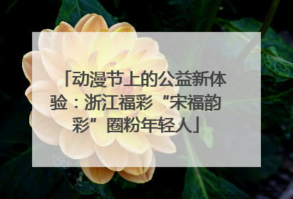 动漫节上的公益新体验：浙江福彩“宋福韵彩”圈粉年轻人
