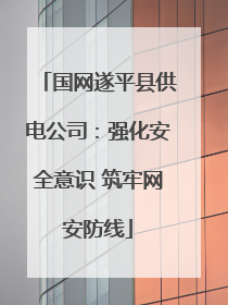国网遂平县供电公司：强化安全意识 筑牢网安防线