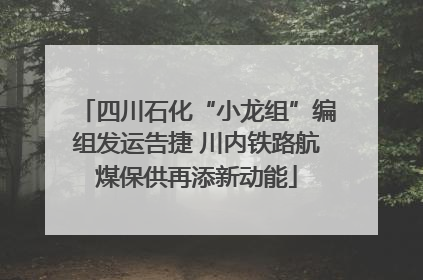 四川石化“小龙组”编组发运告捷 川内铁路航煤保供再添新动能