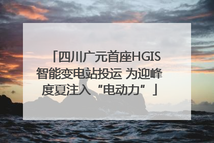 四川广元首座HGIS智能变电站投运 为迎峰度夏注入“电动力”