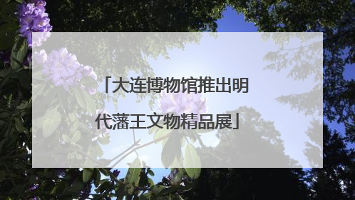 大连博物馆推出明代藩王文物精品展