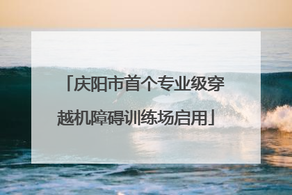 庆阳市首个专业级穿越机障碍训练场启用