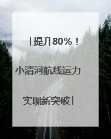提升80％！小清河航线运力实现新突破