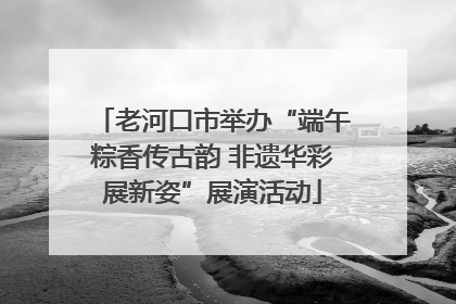 老河口市举办“端午粽香传古韵 非遗华彩展新姿”展演活动