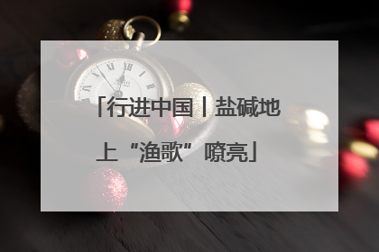 行进中国丨盐碱地上“渔歌”嘹亮