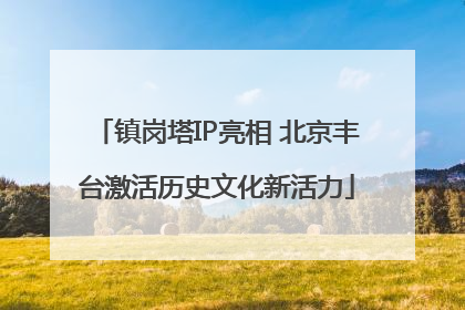 镇岗塔IP亮相 北京丰台激活历史文化新活力
