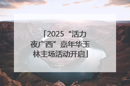 2025“活力夜广西”嘉年华玉林主场活动开启