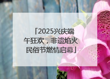 2025兴庆端午狂欢，非遗焰火民俗节燃情启幕